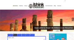 Desktop Screenshot of ithinkmexican.com